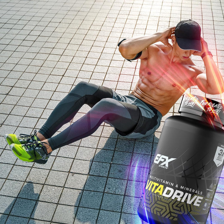 EFX Sports Vita Drive | Multivitamínico formulado para atletas | Co...
