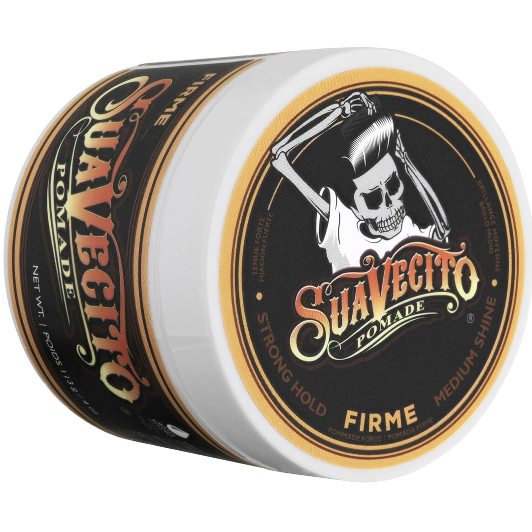 Pomada Suavecito Firme (Fuerte) de 4 oz, paquete de 3 - Pomada para...