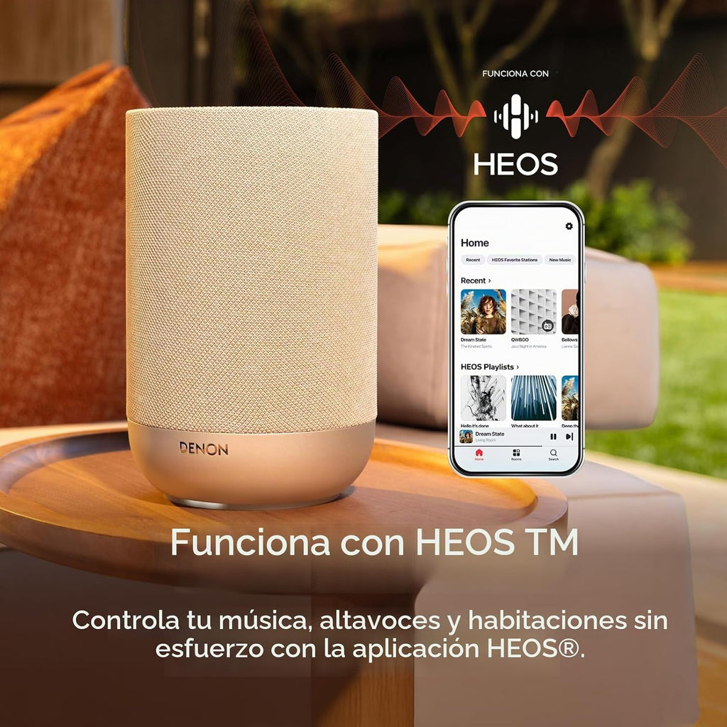 Denon Inicio 200 Altavoz, altavoz inteligente inalámbrico con sonido