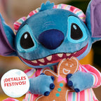 Disney Stitch 10-inch Holiday Feature Plush Stitch Stuffed Animal