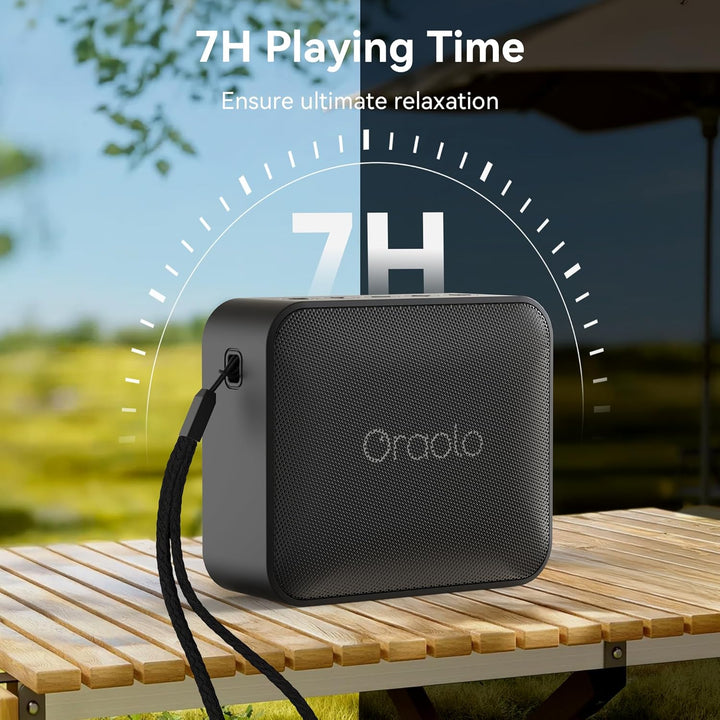 Oraolo Altavoz Bluetooth, IPX7 Portátil Impermeable con Sonido Esté...