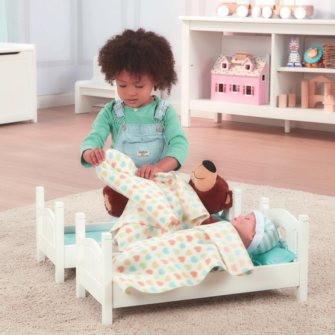 Melissa &amp; Doug Mine to Love Litera de Juego de Madera para Muñe...