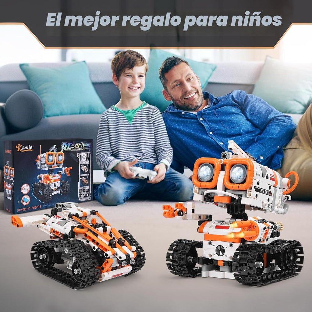 Kits de Robótica STEM para Niños de 8-12 y 8-14 Años, Conjunto de Construcción de Robot de Control Remoto/APP y Programación 3 en 1, Proyectos de Ciencia de Codificación de Juguetes, Ideas de