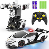 FDJ Auto a control remoto - Auto robot que se transforma, juguetes...