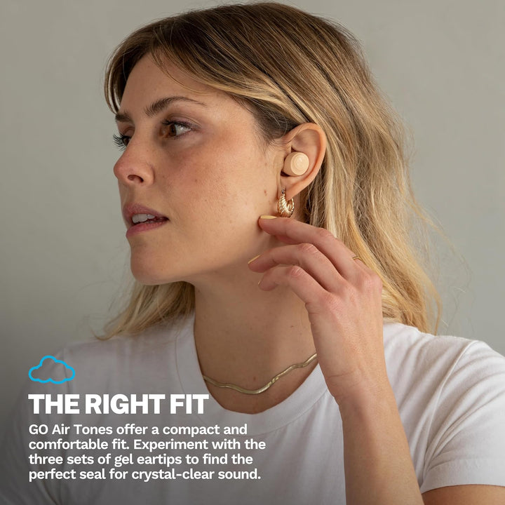 JLab Go Air Pop+ Tones Auriculares Verdaderamente Inalámbricos, Aur...