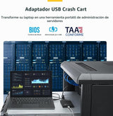 StarTech.com Adaptador Portátil de Carrito de Choque para Laptop pa...