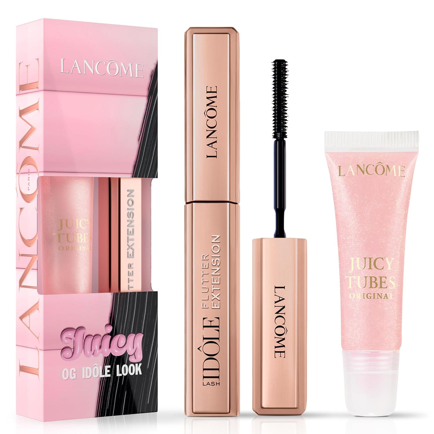 Lancôme Juicy Tubes Lip Gloss 0.33 fl oz &amp; Lash Idôle Flutter E...