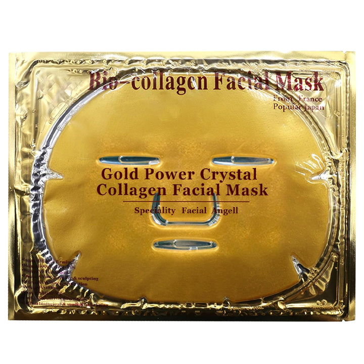Jakuva Máscara facial de gel de oro de 24 quilates, parche facial d...