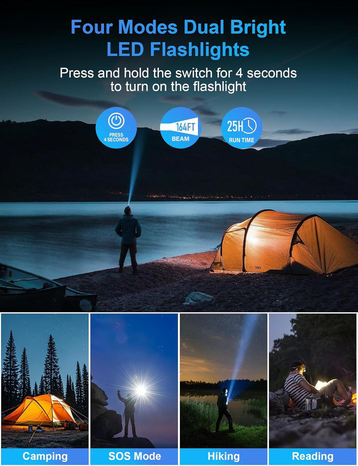 SOXONO Cargador Solar Power Bank, PD 20W Carga Rápida Batería Exter...