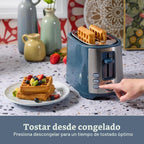 Hamilton Beach Tostadora de 2 rebanadas con ranura extra ancha con botones