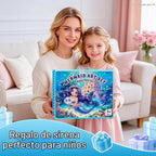 Kit de dibujo de sirena de 208 piezas, regalo para niñas y niños