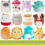 Squishmallows Mystery - Juego de 6 peluches de 10 pulgadas – Paquete oficial de Jazwares suaves y esponjosos, caja ciega sorpresa, regalo coleccionable de fiesta de cumpleaños para niños y niñas