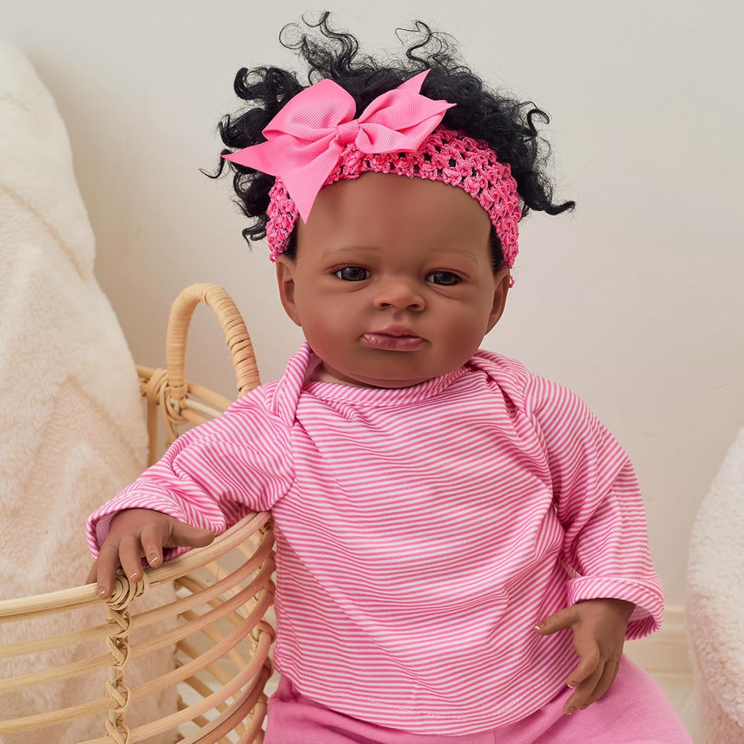 FOCKOF Muñecas realistas de bebé Reborn de 18 pulgadas, muñeca de b...