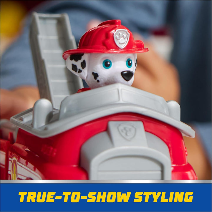 PAW Patrol, Marshall\u2019s Firetruck - Vehículo de juguete con fig...