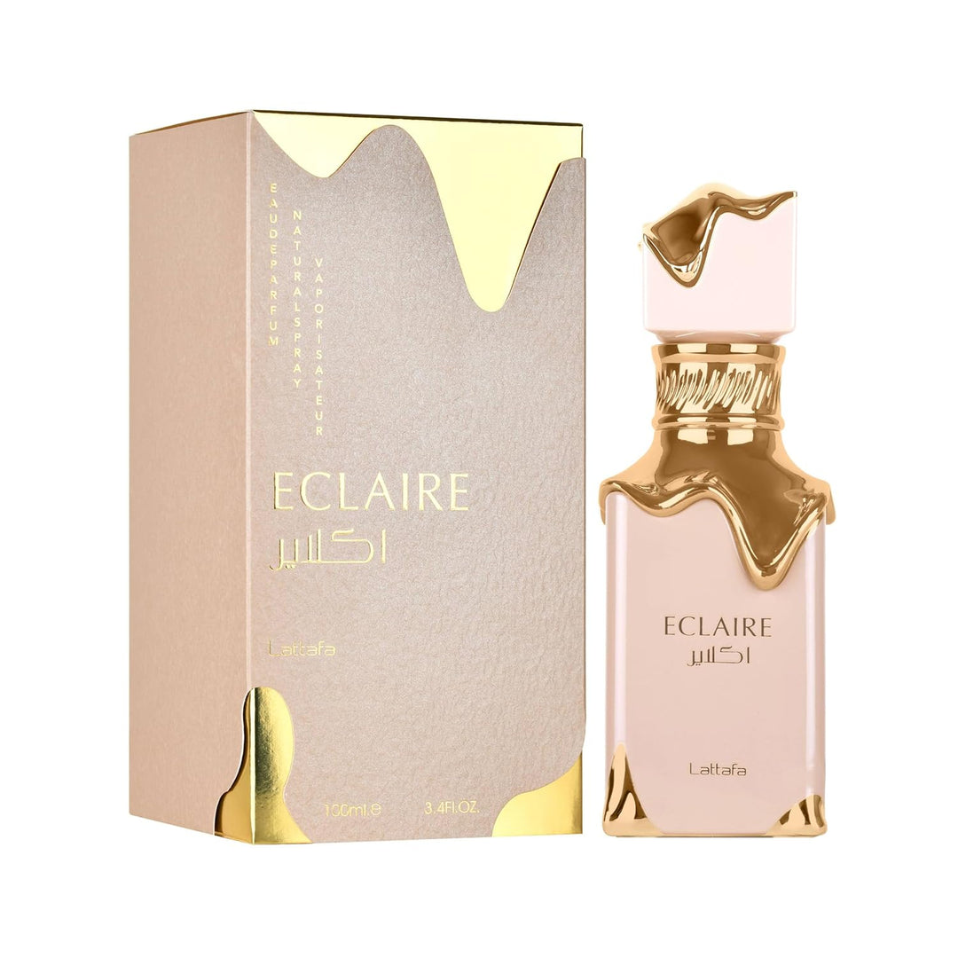 Lattafa Eclair - Vainilla, Caramelo, Dulce, Floral - Eau de Parfum...