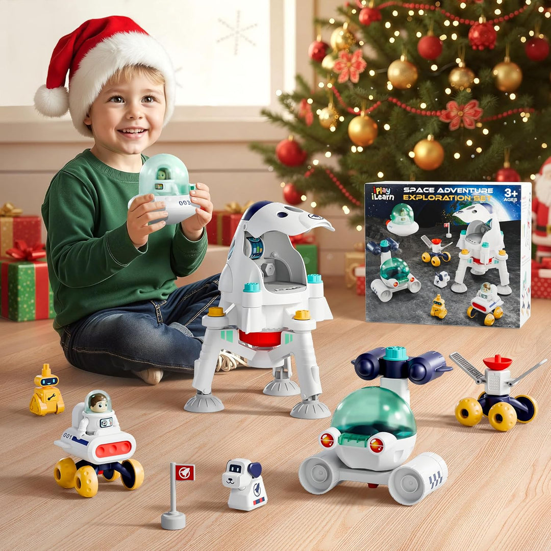 iPlay iLearn Juguetes espaciales para niños nave espacial