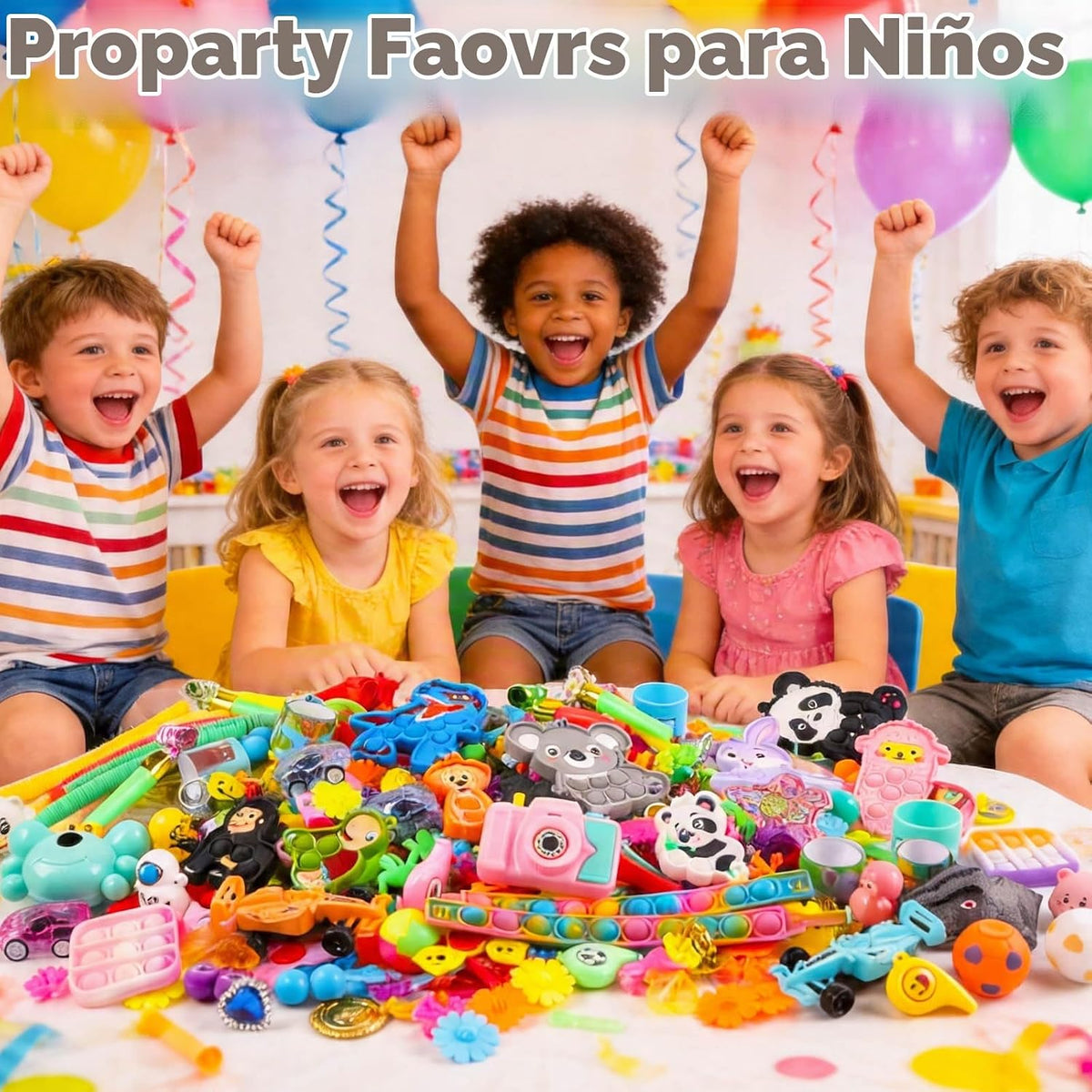 640 piezas de recuerdos de fiesta para niños, juguetes para ansiedad a granel, caja del tesoro de premios para aula, bolsas de regalos para niños, rellenos de piñata para niños, regalos de
