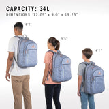 adidas Mochila escolar Excel 6 \u2013 Bolsa de libros para computad...