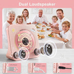 Gueray Reproductor de CD Reproductores de CD portátiles Bluetooth de