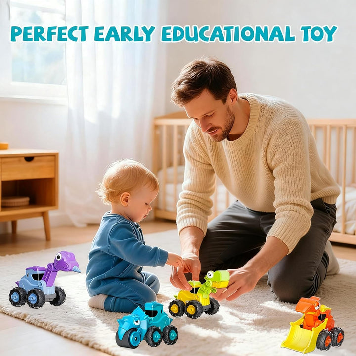 Snugzy Press to Go - Juguetes de coche para niños pequeños de 1 a 3...