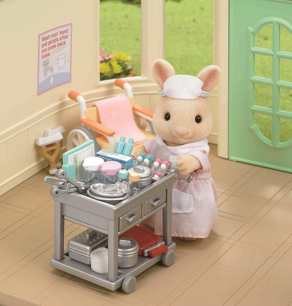 EPOCH Sylvanian Families Tienda Conjunto Enfermera Anhelo H-13