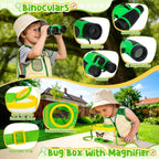Meaicezli Kit de explorador para niños con receptor de insectos para