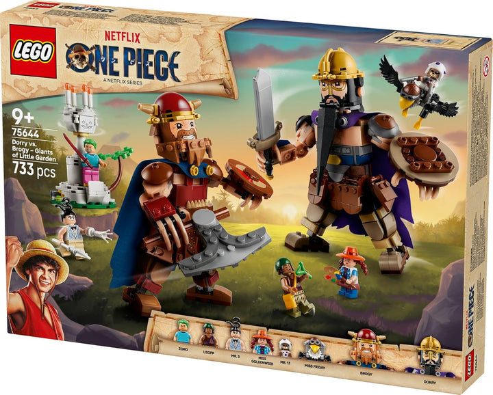 LEGO ONE PIECE Dorry vs. Brogy - Giants of Little Garden - Juguete...