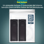 BeltBro Pro para Hombre y Mujer Cinturón Elástico Sin Hebilla Invis...
