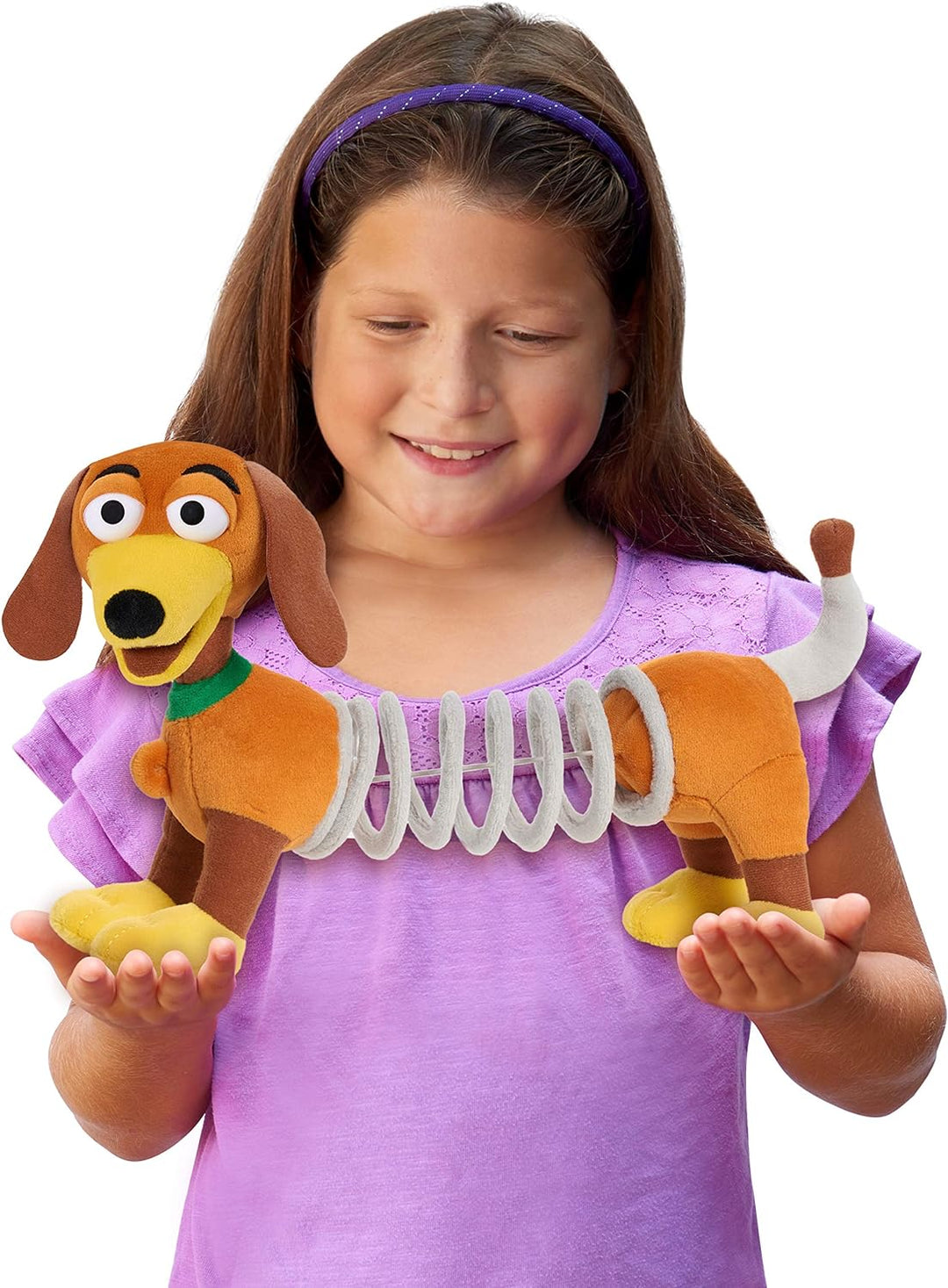 Disney y Pixar Toy Story Slinky Dog de peluche de 16,5 cm, juguetes...