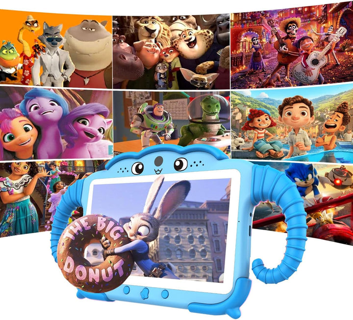 Tableta para niños de 7 pulgadas para niños de 3 a 7 años, tabletas...