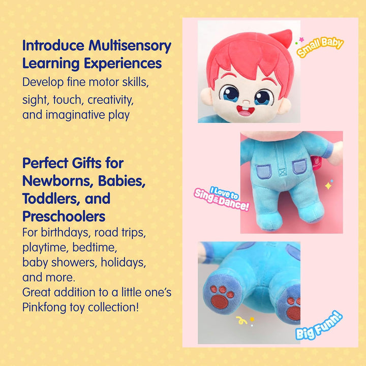 Pinkfong Bebefinn Juguete de Peluche - 12" (30cm) Muñeco de Pel...