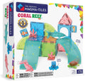 MAGNA-TILES Coral Reef - Juego de construcción magnética de 25 piezas, la marca original de construcción magnética