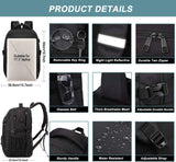 Mochila Extra Grande para Hombres 50L, Resistente al Agua, Mochila...