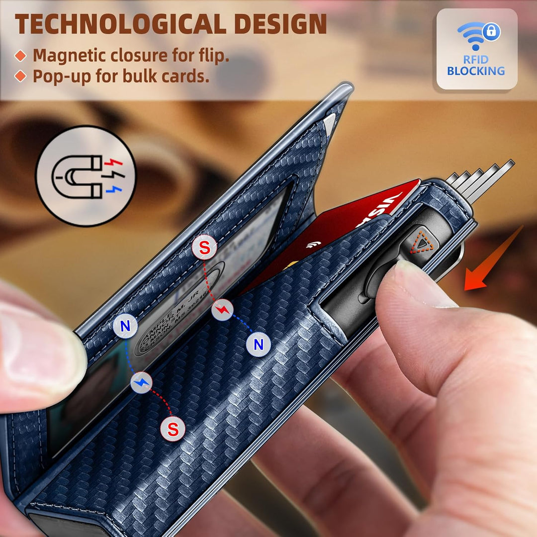 BULLIANT Billetera con Clip para Dinero, Regalo para Hombres Billet...