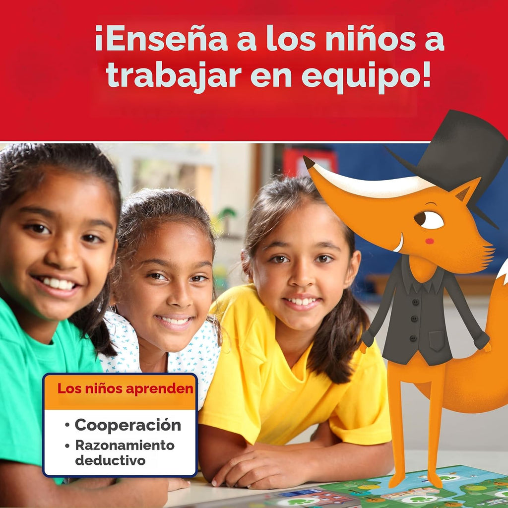 Outfoxed! Juego de mesa.