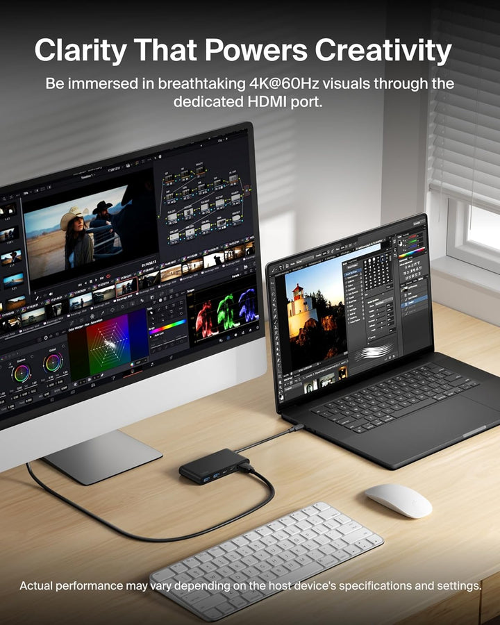 Belkin Concentrador USB C concentrador de 5 puertos con