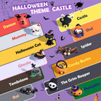 Kit de arcilla seca al aire, manualidades de Halloween, arcilla de