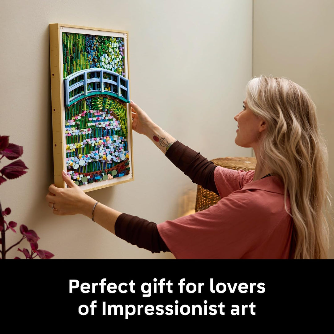 LEGO Art Claude Monet - Puente sobre un estanque de nenúfares - Jue...