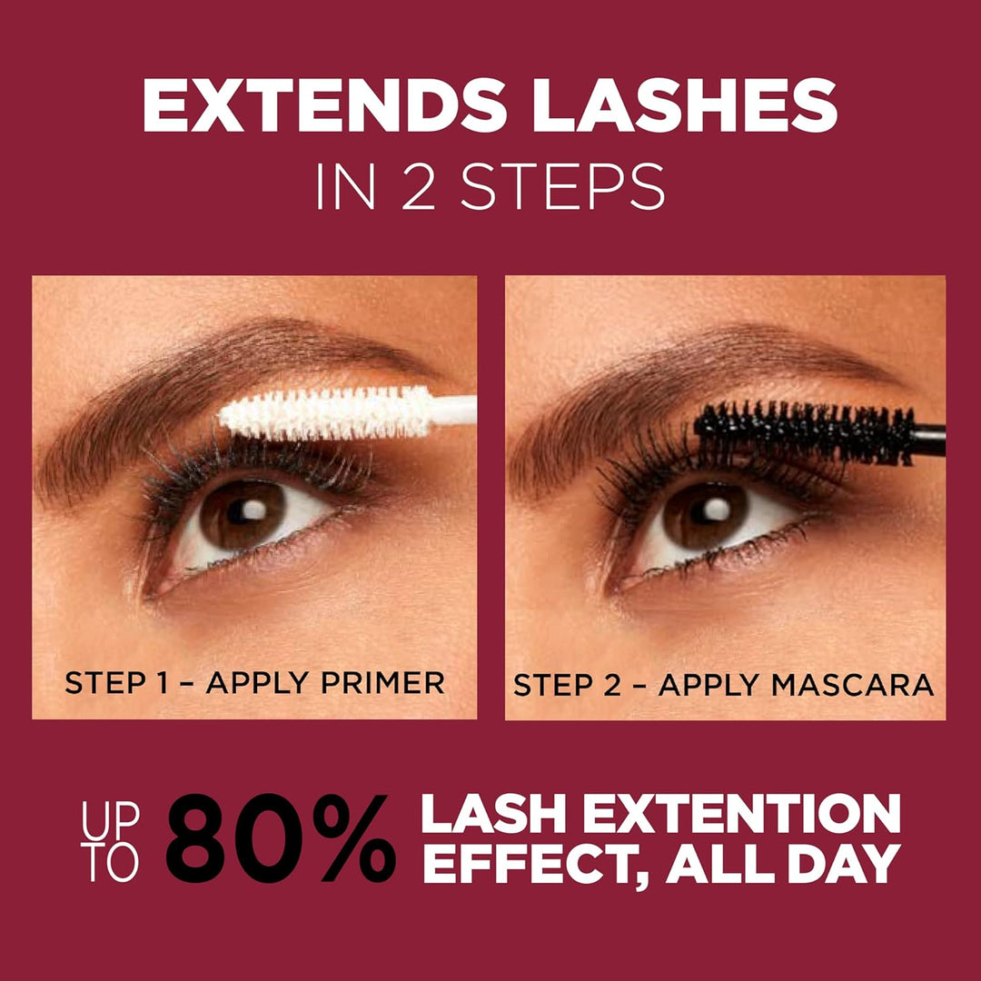 L'Oreal Paris Makeup Double Extend Tubing Mascara, máscara de 2...