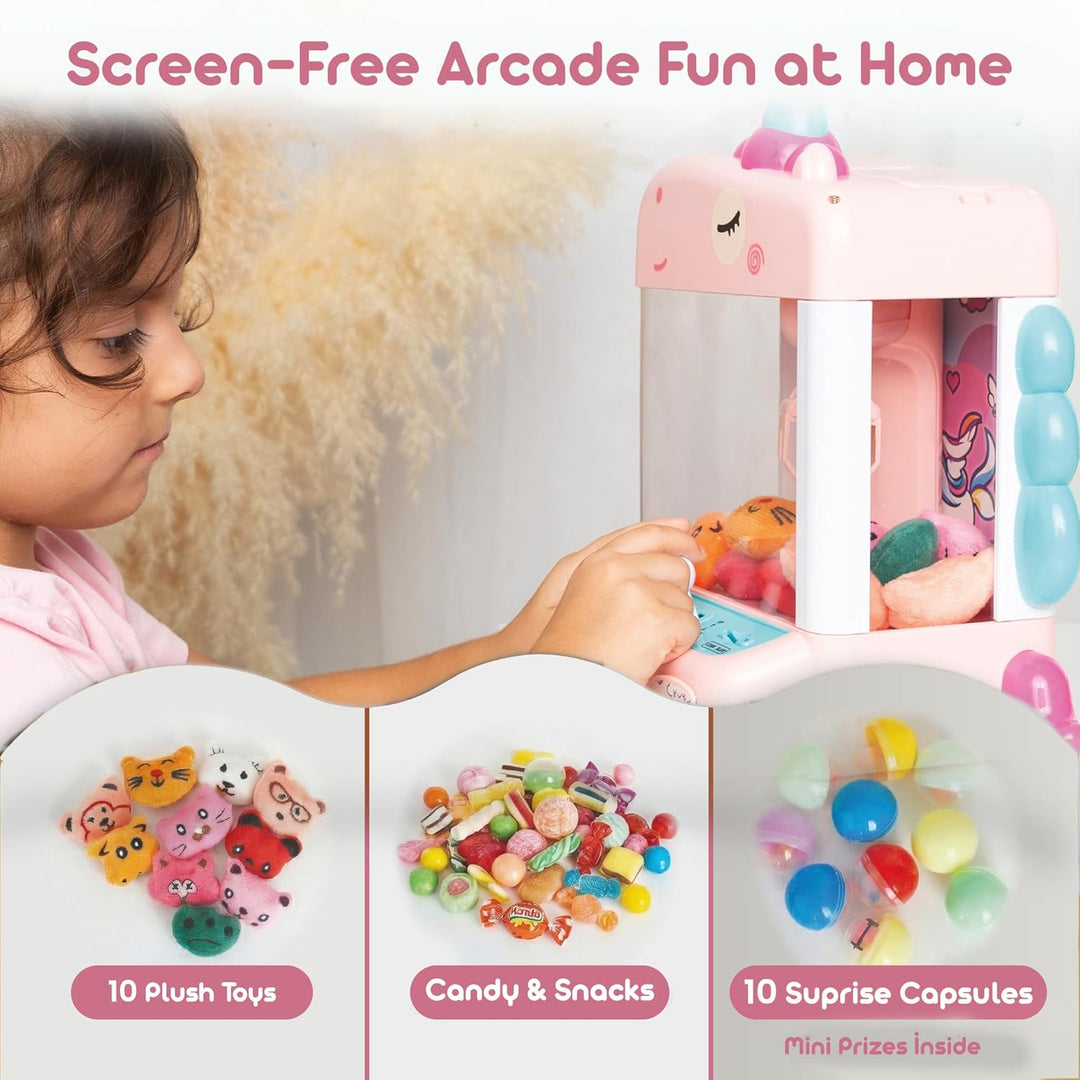 Máquina de garras para niños, mini juego de arcade, máquina expende...