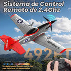 SIMREX Avión de control remoto RC Plane para principiantes