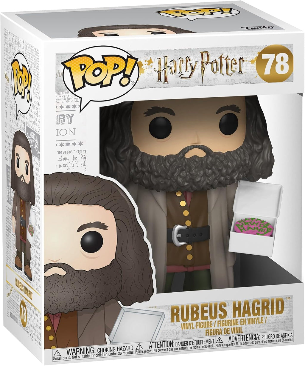 Funko Pop! Harry Potter - Rubeus Hagrid con pastel