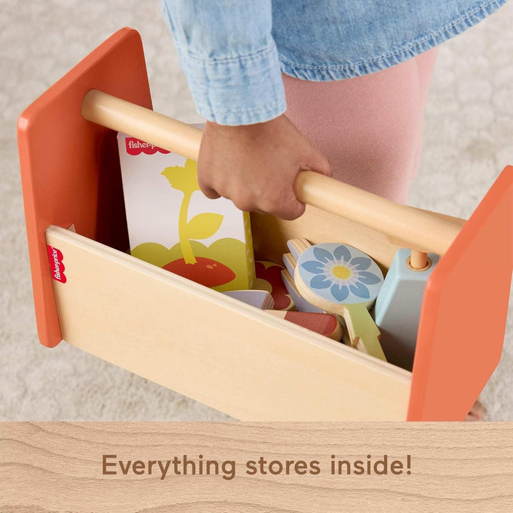 Fisher-Price Carrito de jardín de juguete de simulación de