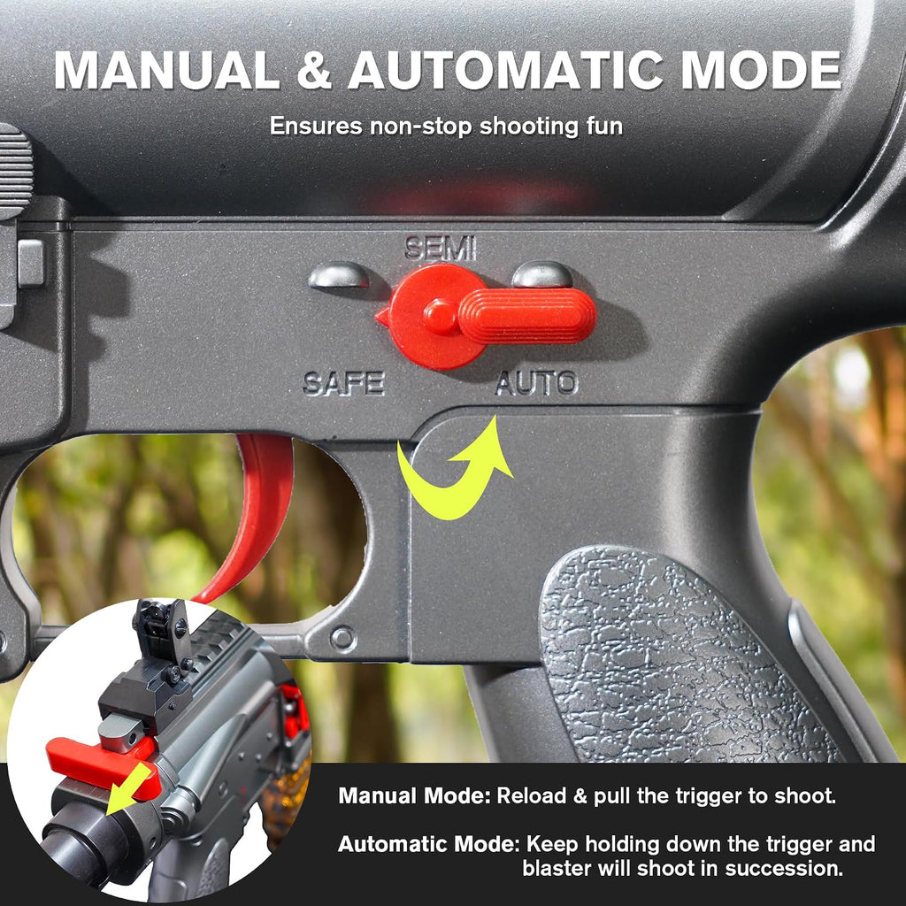 SUPERHIGH Blaster automático de espuma 741128 JellyBullet Blaster