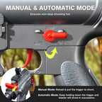 SUPERHIGH Blaster automático de espuma 741128 JellyBullet Blaster