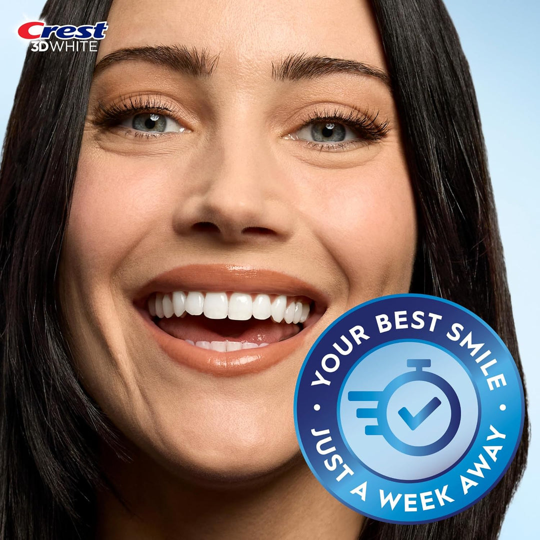 Crest 3D Whitestrips, Transformación de Sonrisa de 1 Semana, Tiras...