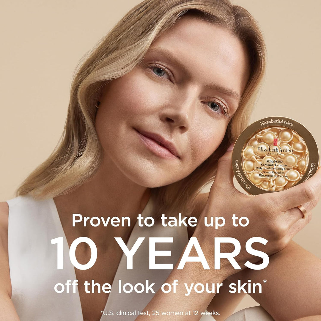 Cápsulas de suero facial de retinol + HPR de ceramidas de Elizabeth...