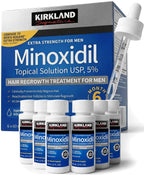 Minoxidil para hombres Paquete Líquido, Tratamiento de crecimiento...