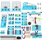 Mysterystone Experimento de ciencias para niños Kit de electricidad y magnetismo para estudiantes Kit STEM Kit de laboratorio de física Kit de placa de circuito básico para principiantes