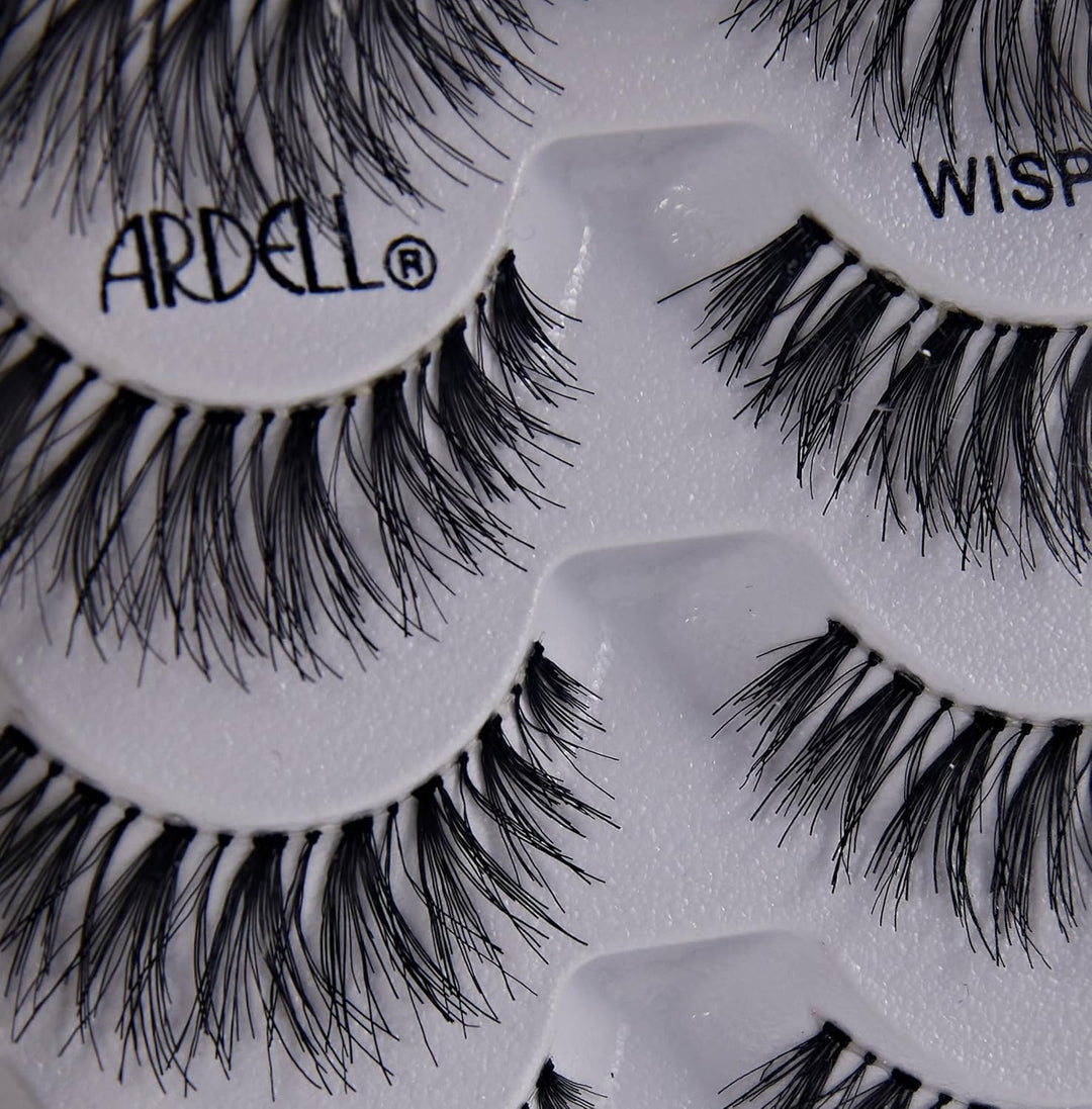 Ardell Pestañas postizas Wispies negras, 1 paquete (6 pares de pest...